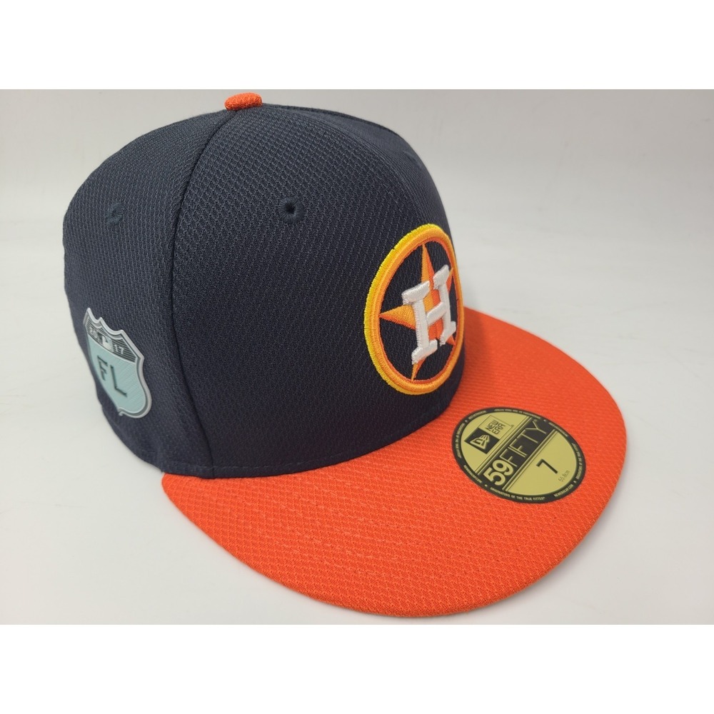Houston Astros Spring Training 2017 New Era‎ 59Fifty Fitted 7 Hat Cap MLB Blue